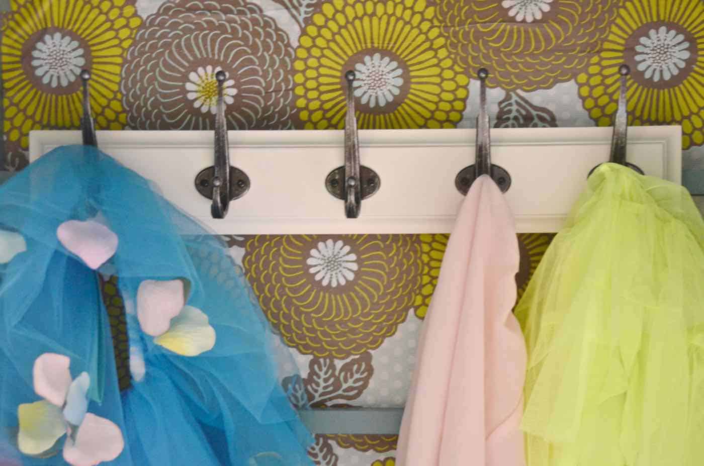 Turning a Craigslist dresser into kids dress-up storage.