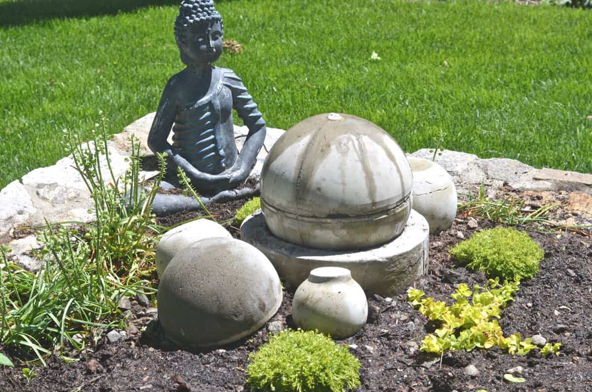 DIY Garden Fountain   DIY Concrete Fountain 16 