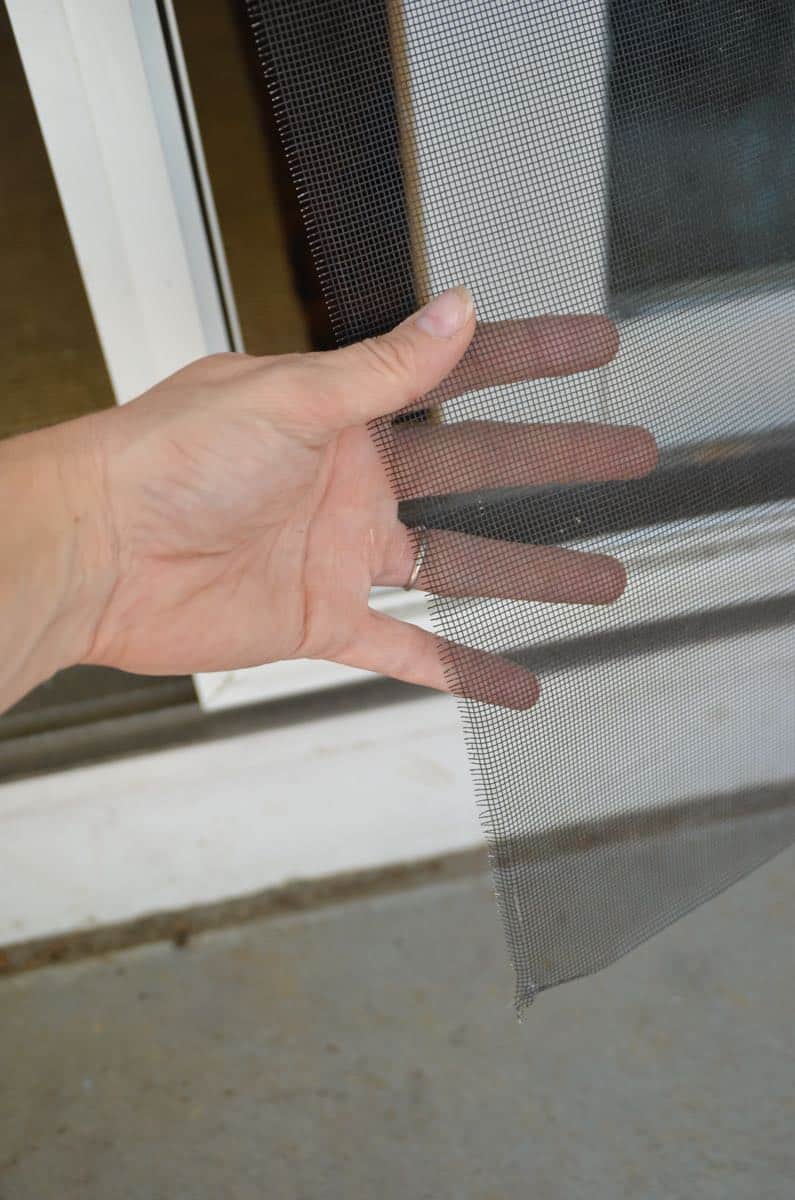 Fixing a ripped window screen is much easier than you might think!