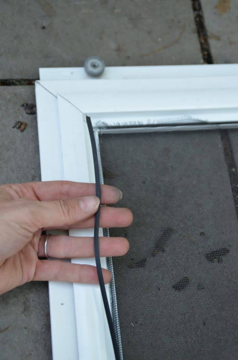 How To Replace the Screen in a Screen Door or Window
