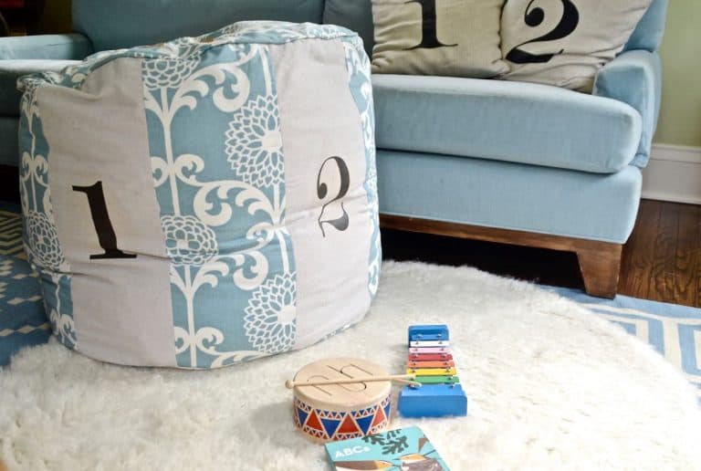 Imitation Is the Best Form Of Flattery: Land Of Nod Pouf