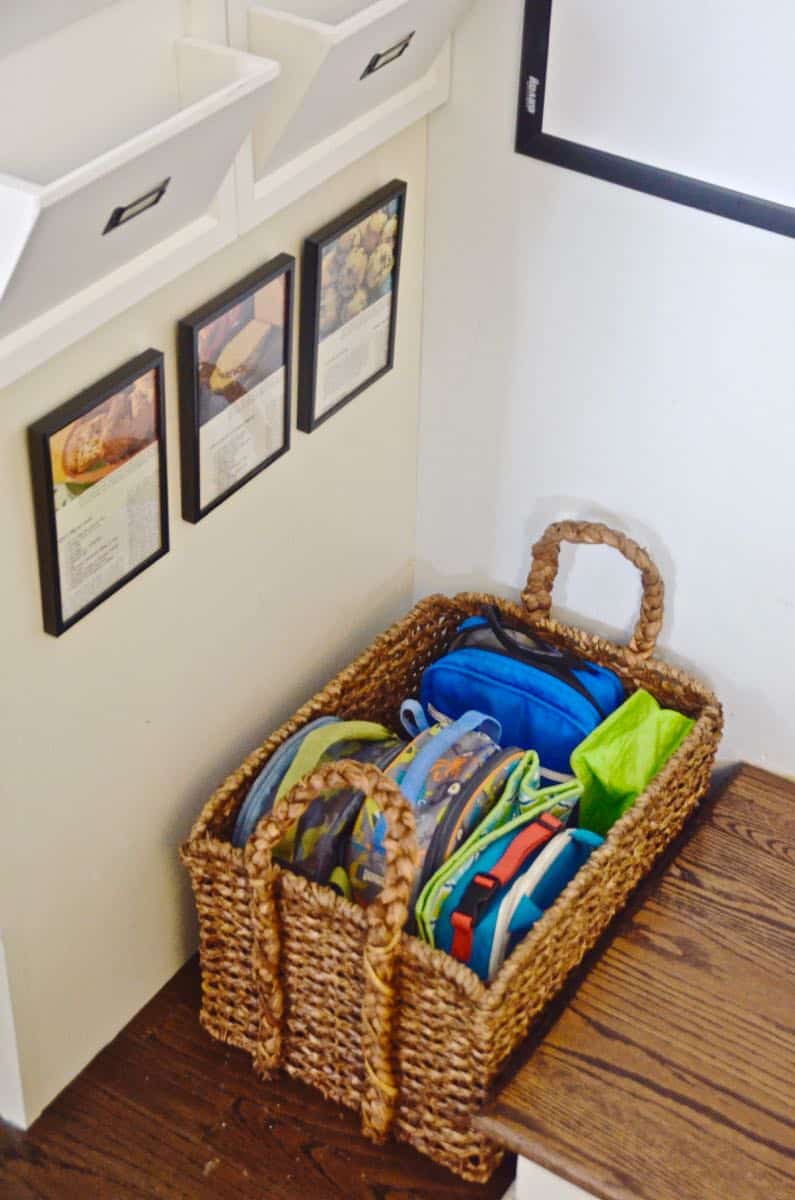 Organize one small space in your kitchen with these simple tricks for a family command center