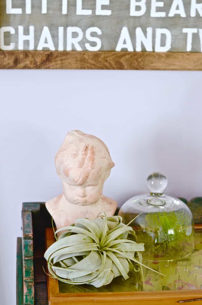 This dining room gets a colorful makeover with a coat of lovely lavender paint.