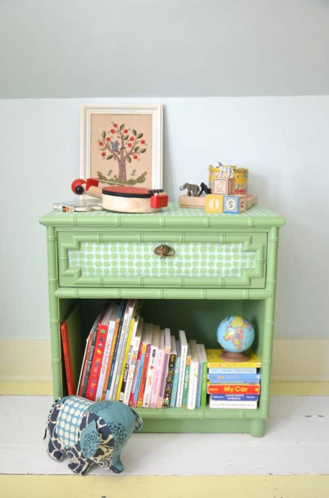 fabriccoverednightstand7 At Charlotte's House