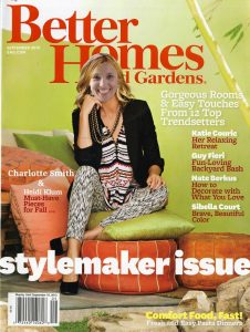 Sharing my day with Better Homes and Gardens for their I Did It feature in their magazine.