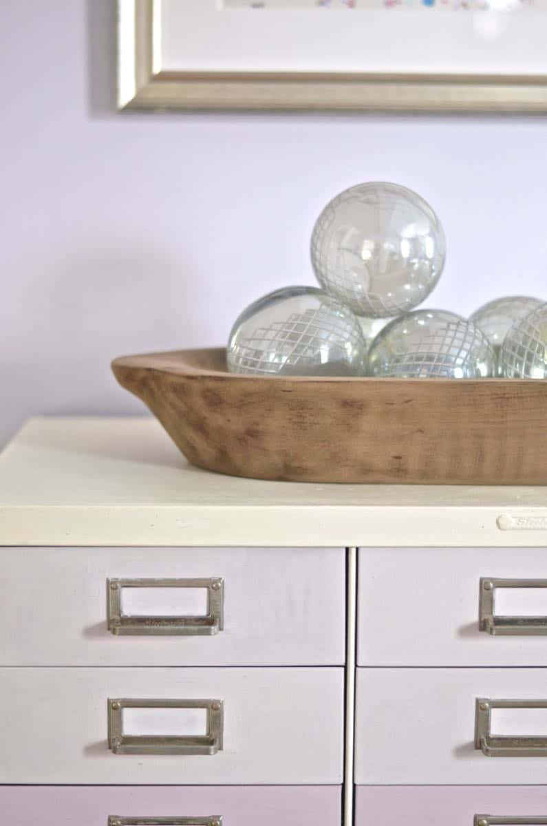 Make your own antique dough bowl.