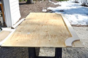 DIY upholstered belgrave headboard tutorial.