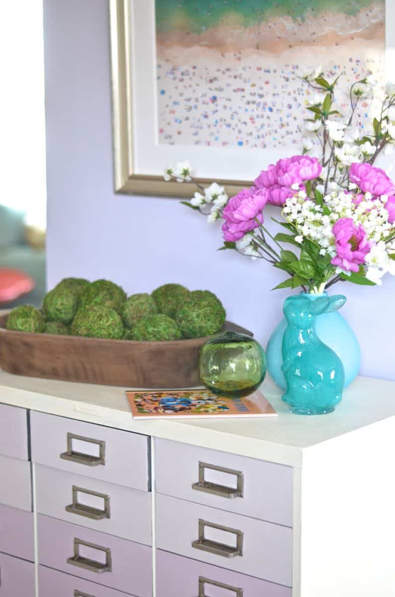 Colorful and flower filled SPring Home tour