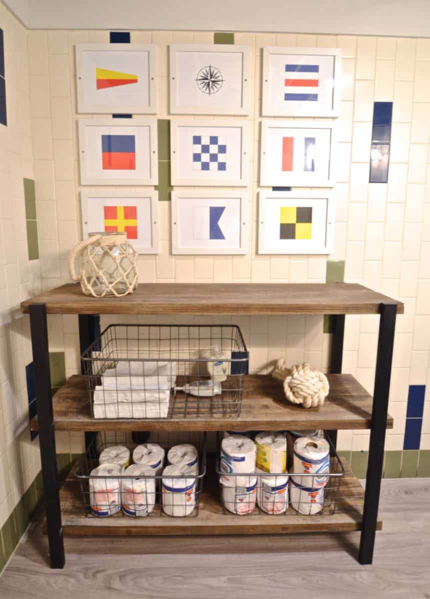 Neighborhood New England restaurant gets a nautical and chic makeover on a big time budget.