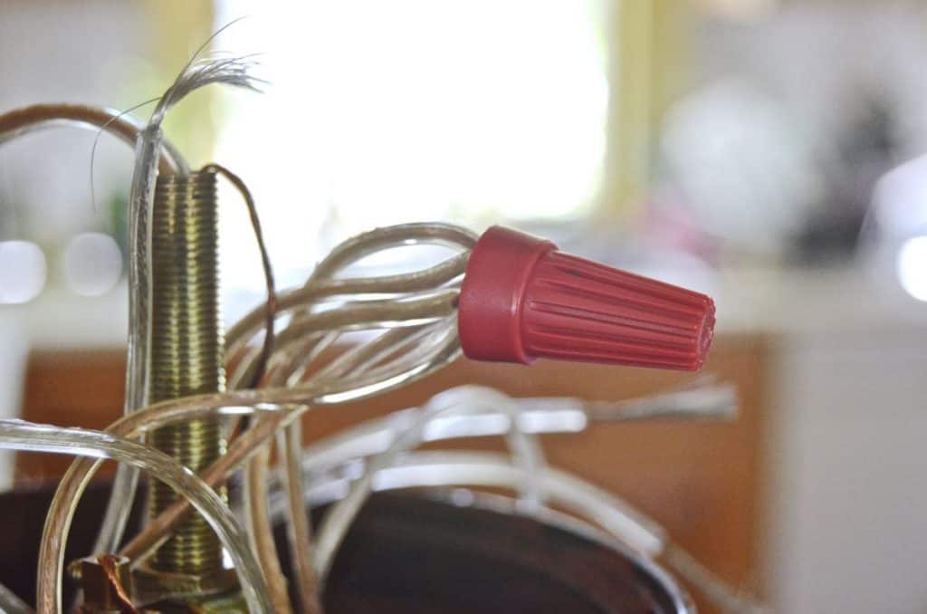 Rewiring a Chandelier At Charlotte's House