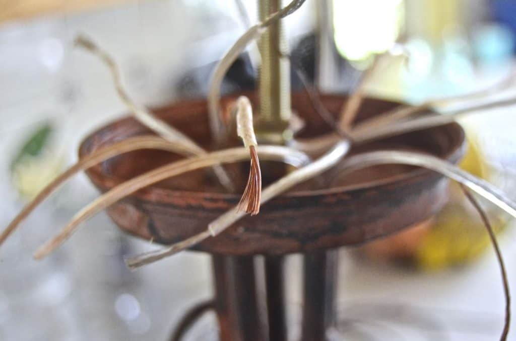 Rewiring a Chandelier At Charlotte's House