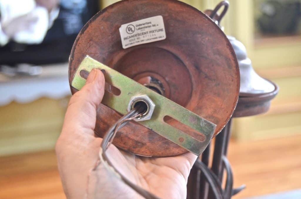 Rewiring a Chandelier At Charlotte's House