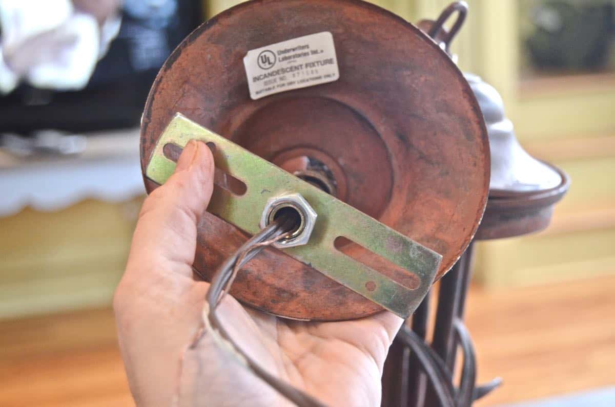 Rewiring a Chandelier At Charlotte's House