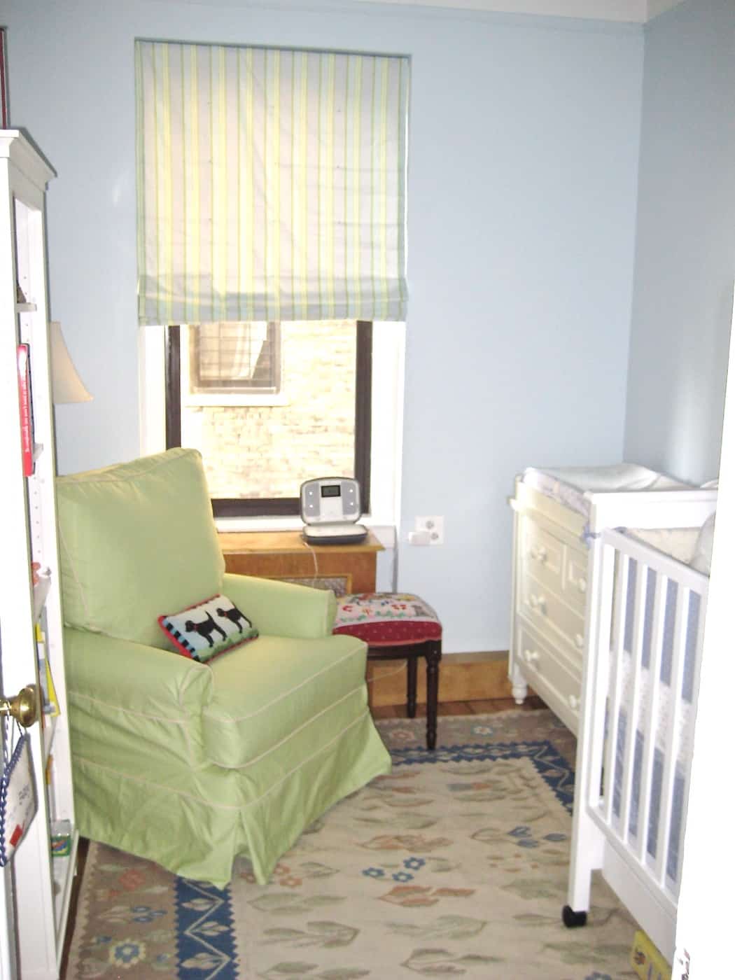 Designing a neutral nursery with pattern and texture.