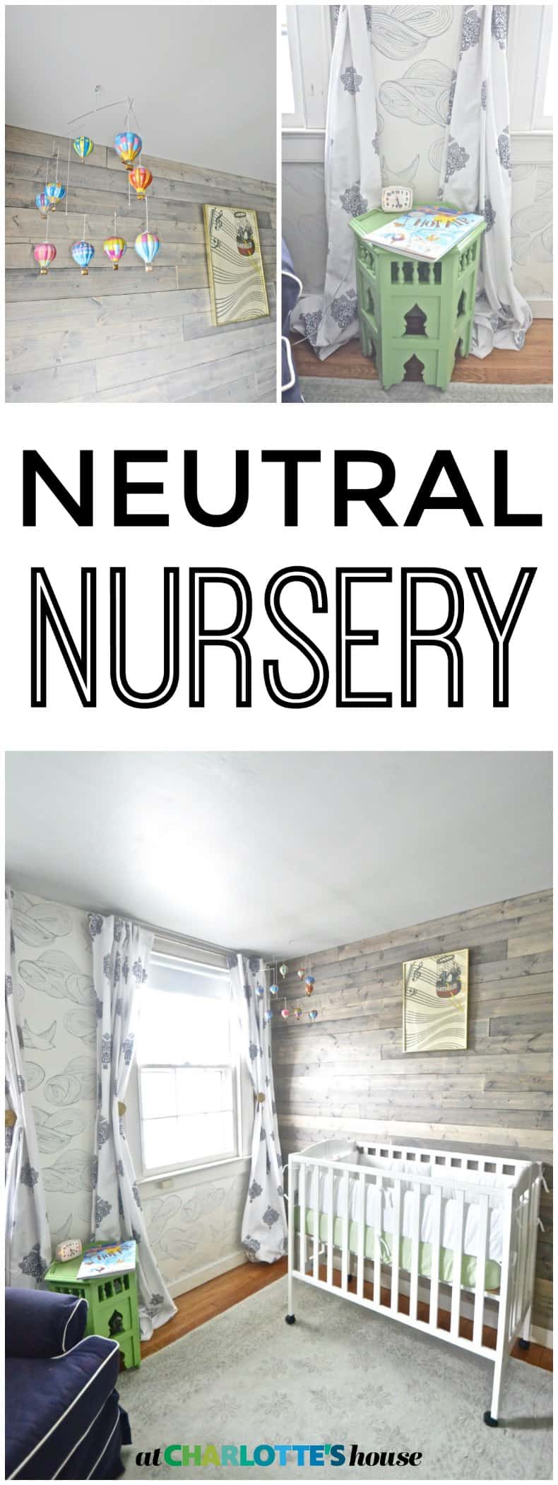 Designing a neutral nursery with pattern and texture.
