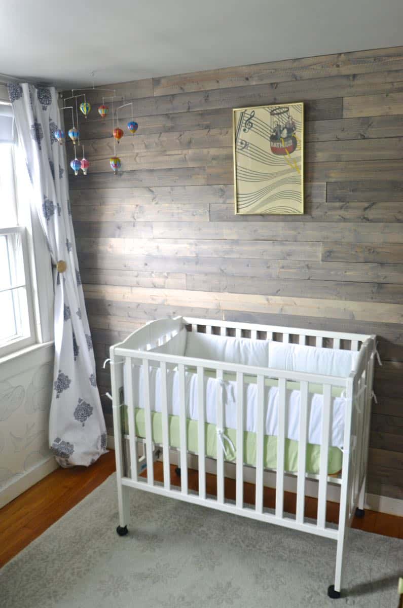 wood wall nursery