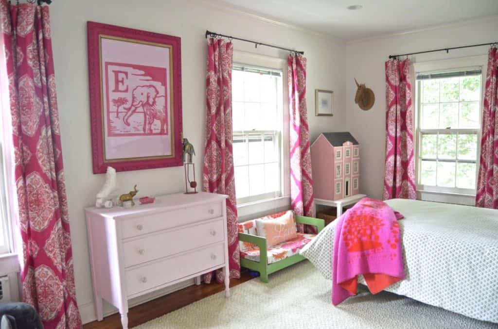 Fuchsia Girl's Bedroom
