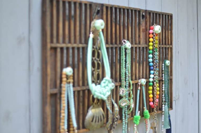 Cabinet Knob Jewelry Display