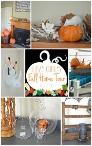 Lazy girl bloggers coming together to share their not so motivated approach to decorating for the fall!