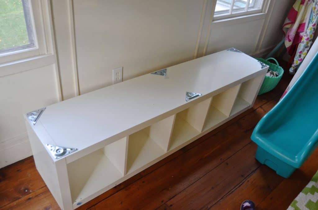 ikeacubbyturnedupholsteredbenchseat1 At Charlotte's House