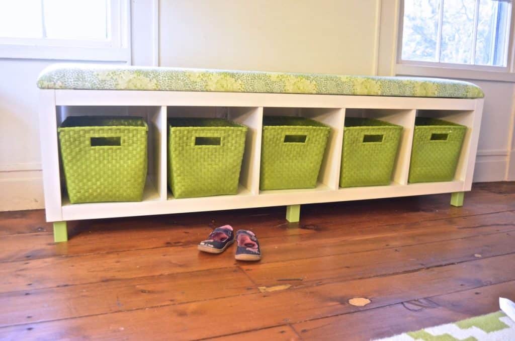 ikeacubbyturnedupholsteredbenchseat5 At Charlotte's House
