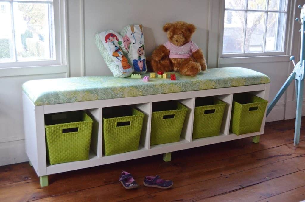 ikeacubbyturnedupholsteredbenchseat8 At Charlotte's House