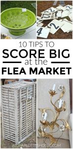 you won't want to miss these tips for scoring huge at the flea market