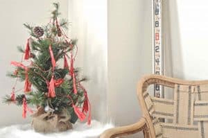 Holiday home tour... thrifted decor throughout our historic home.