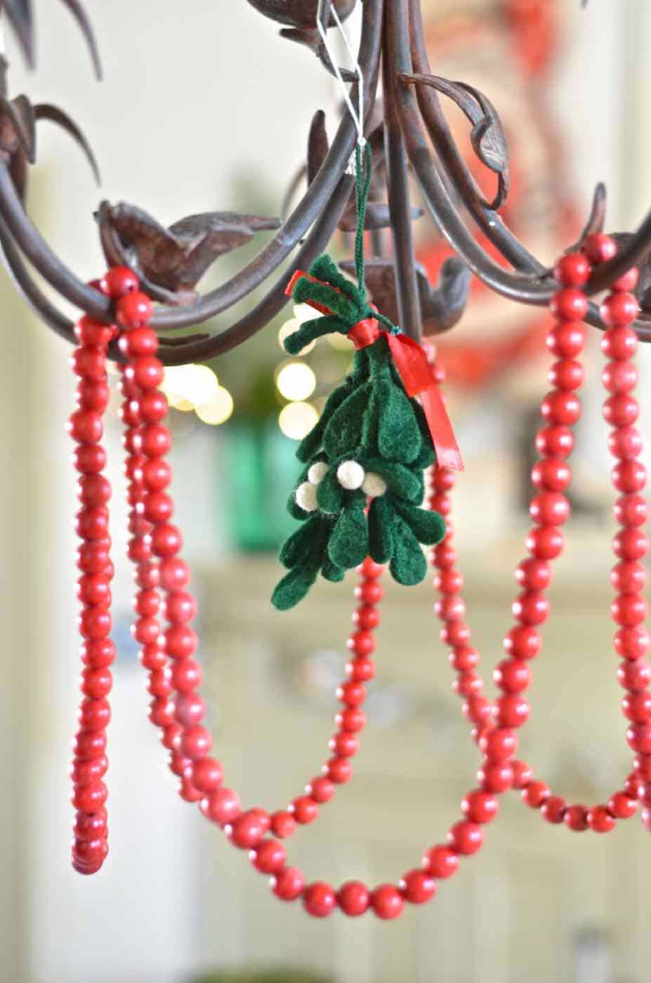 Christmas tablescape ready for children.