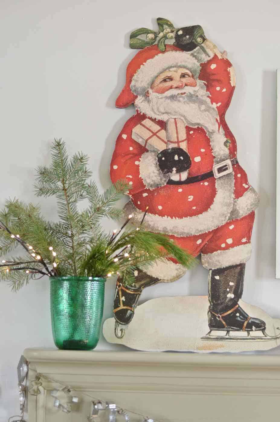 Holiday home tour... thrifted decor throughout our historic home. 