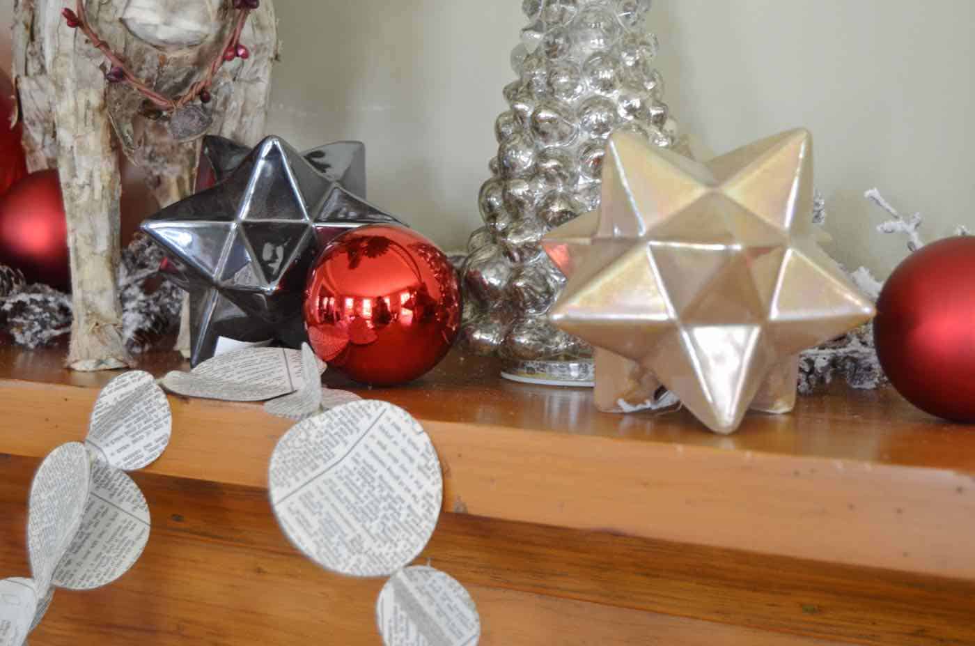 Holiday home tour... thrifted decor throughout our historic home. 