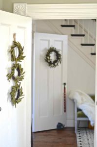 Holiday home tour... thrifted decor throughout our historic home.