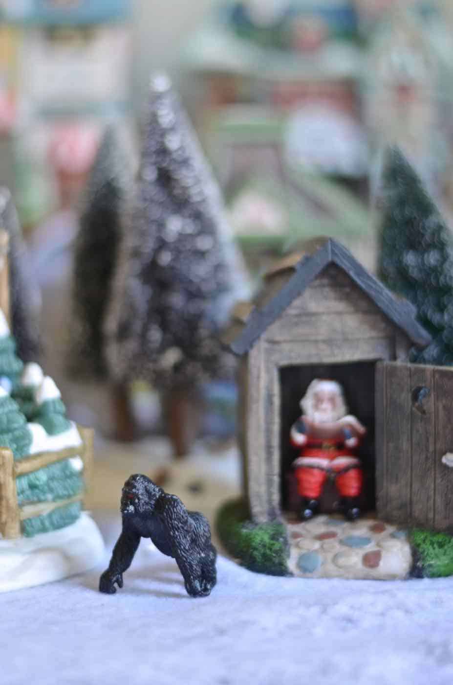 Holiday home tour... thrifted decor throughout our historic home. 