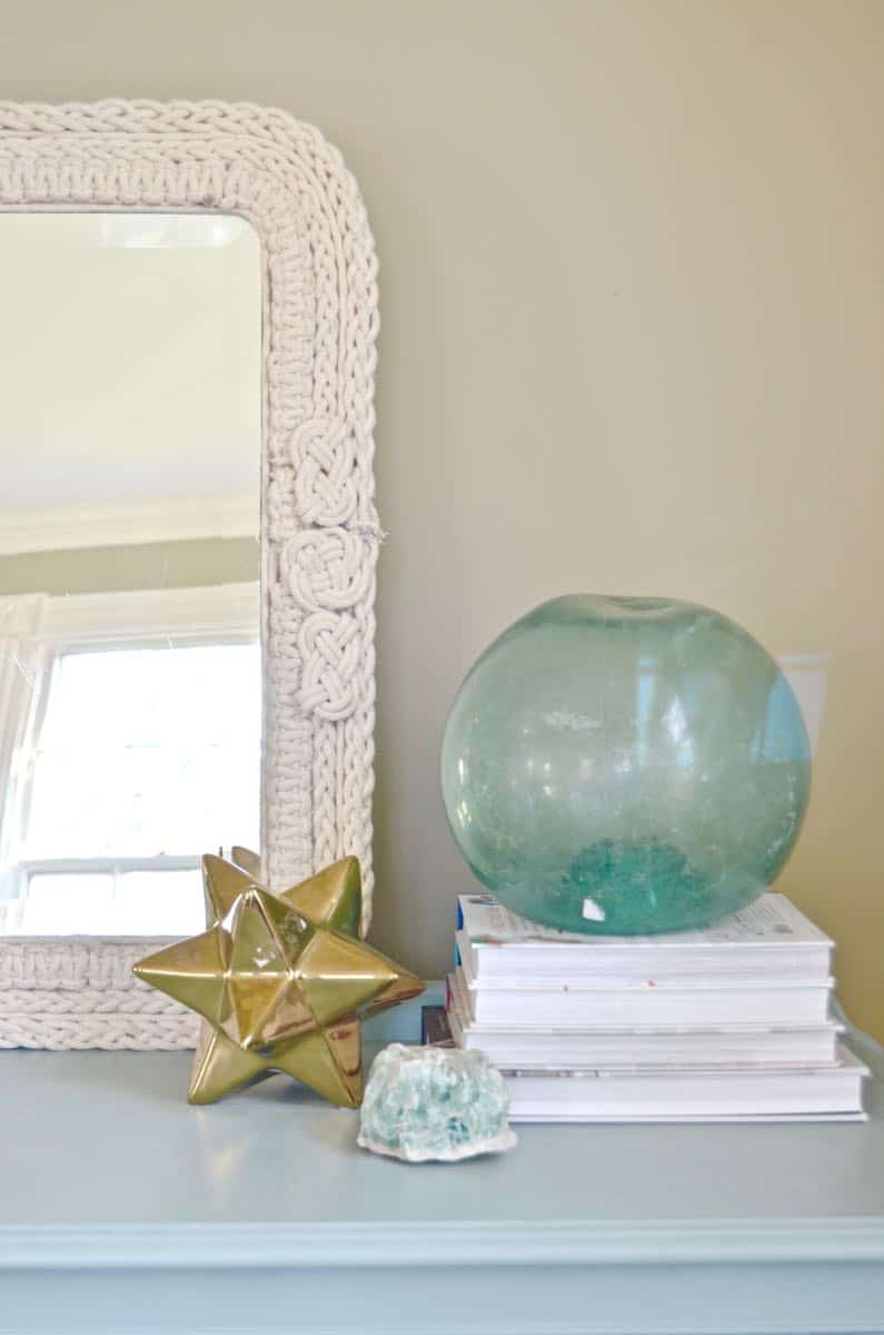 DIY Macrame mirror tutorial