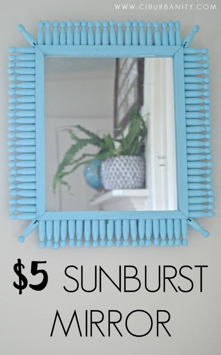 $5 Sunburst Mirror