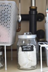 How to Organize Under a Bathroom Sink