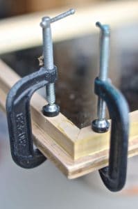 clamp wood frame