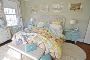 Master Bedroom Filled with Texture and Pattern