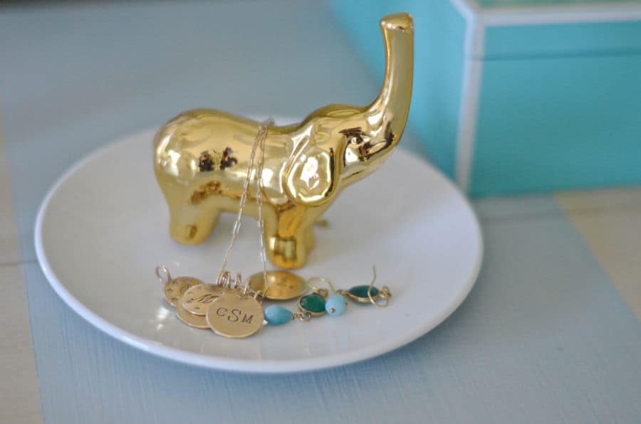 elephant jewelry holder