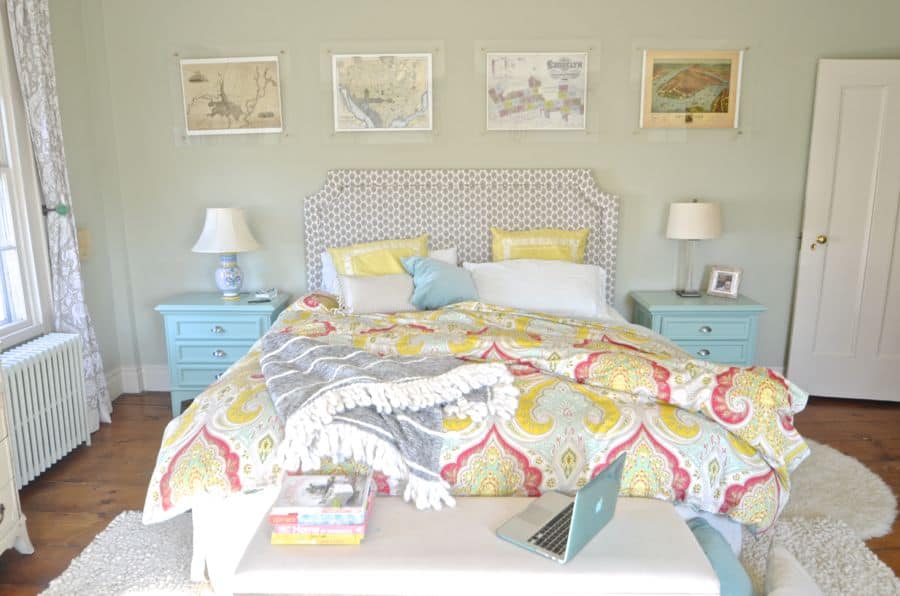 DIY Belgrave headboard, our master bedroom, and eleven other great bedroom spaces!