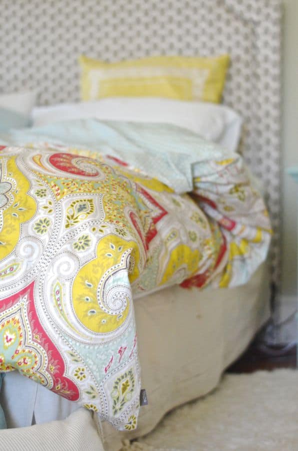 paisley bedding