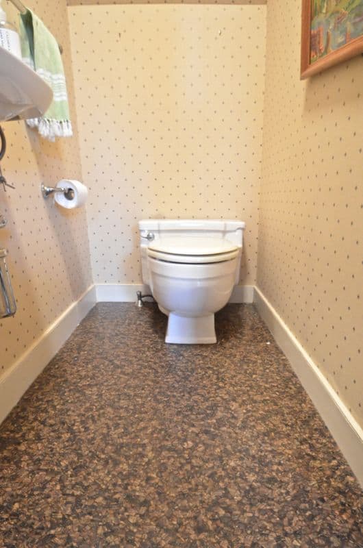 powder room before