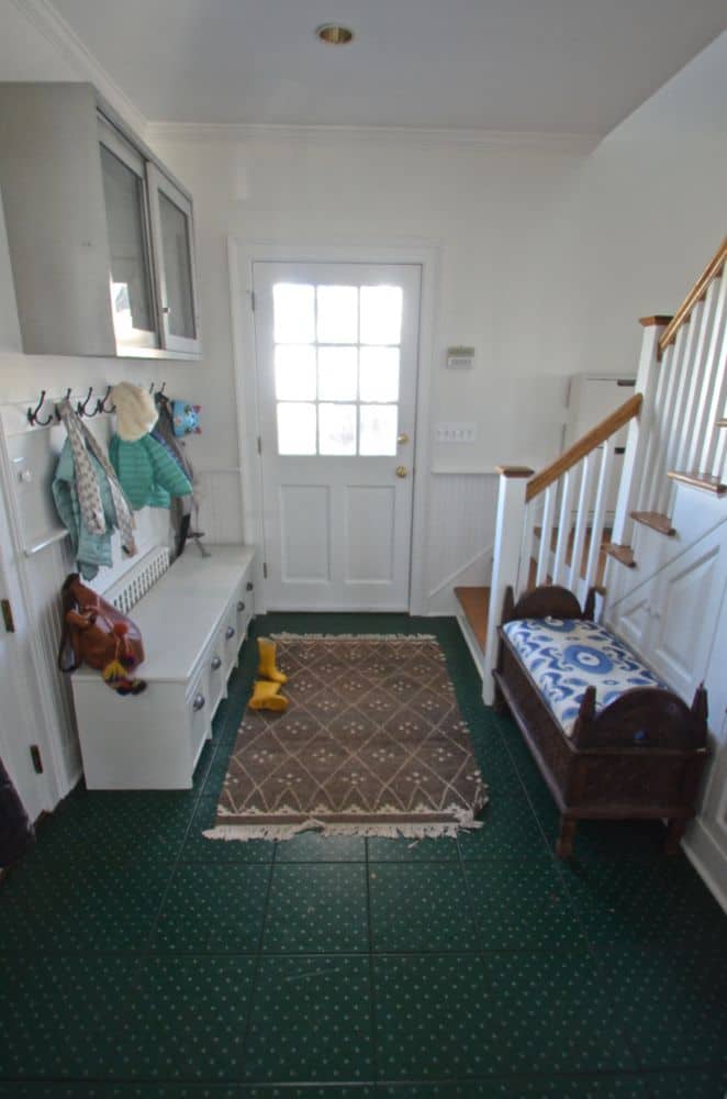 Mudroom after the makeover