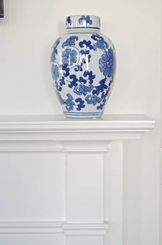 blue ceramic