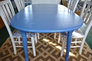 craigslist table with paint