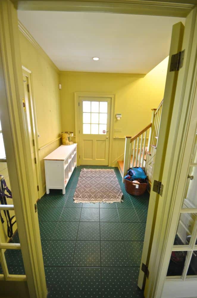 mudroom before