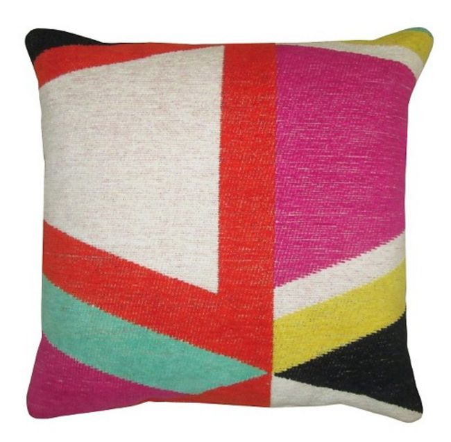 multicolor pillow