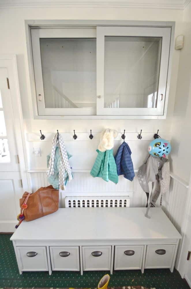 DIY Canvas Mudroom Storage Bags - At Charlotte's House