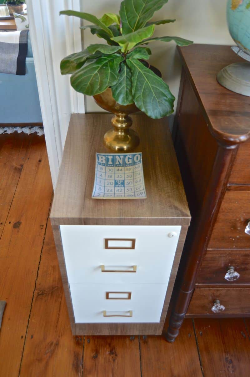 File cabinet from above