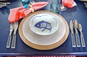 napkin ring at table setting